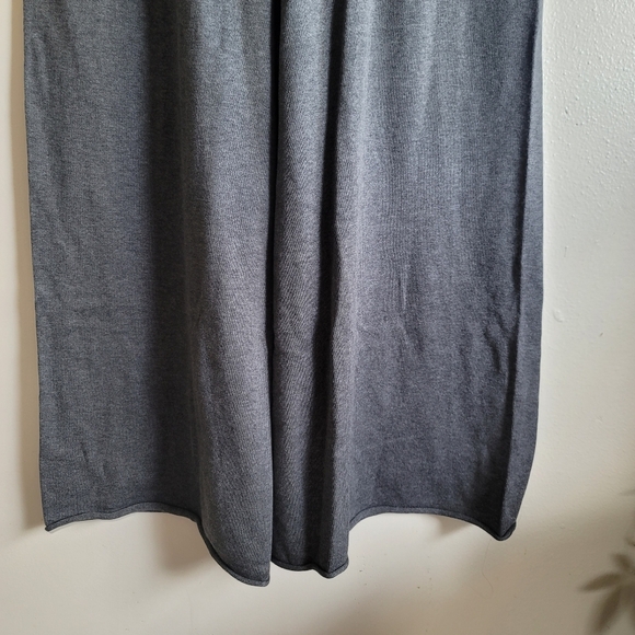 Lunya, Cozy Cotton Silk Relaxed Pant Wide Leg,Gray, Size Medium - Picture 9 of 14